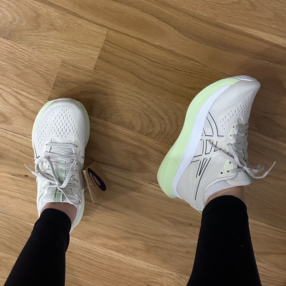 ASICS Women's Cream Running Shoes